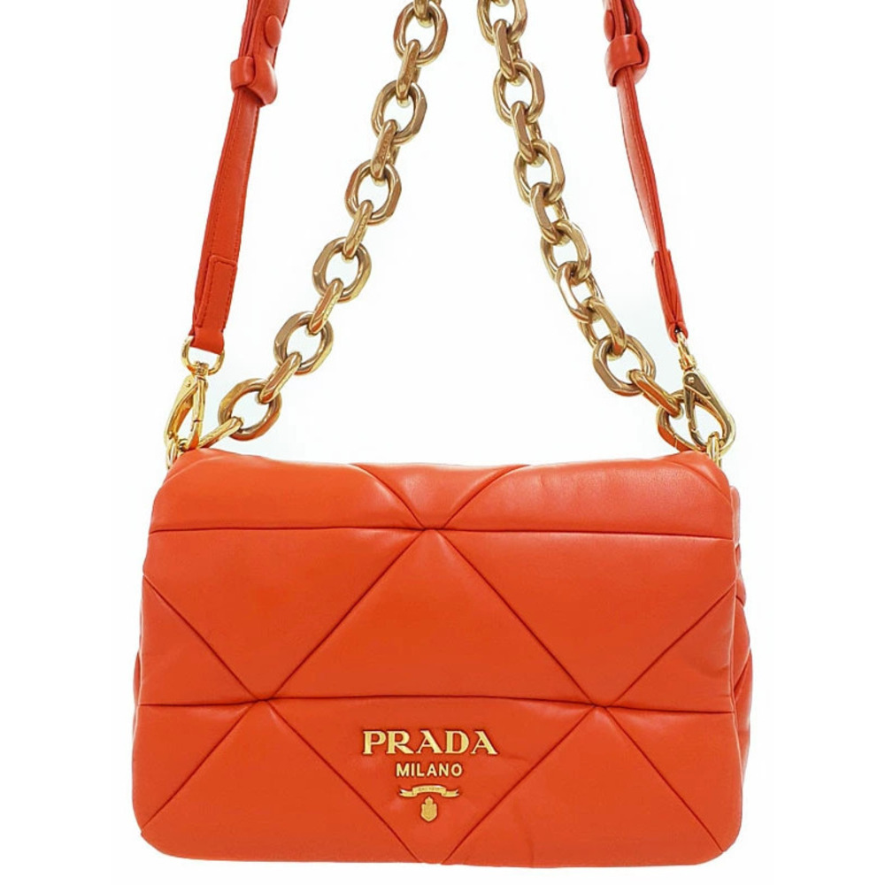 Prada Nappa Leather Shoulder Bag